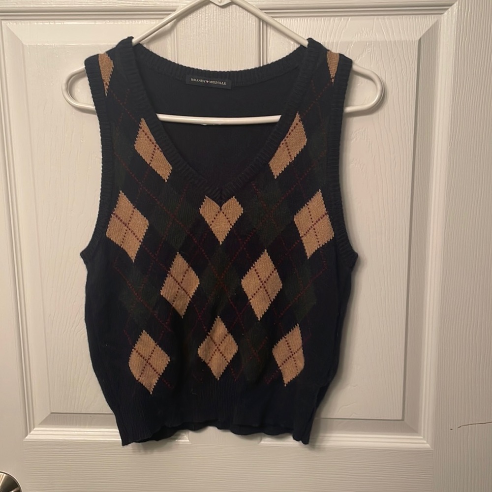 Brandy Melville sweater vest, size small-large women’s